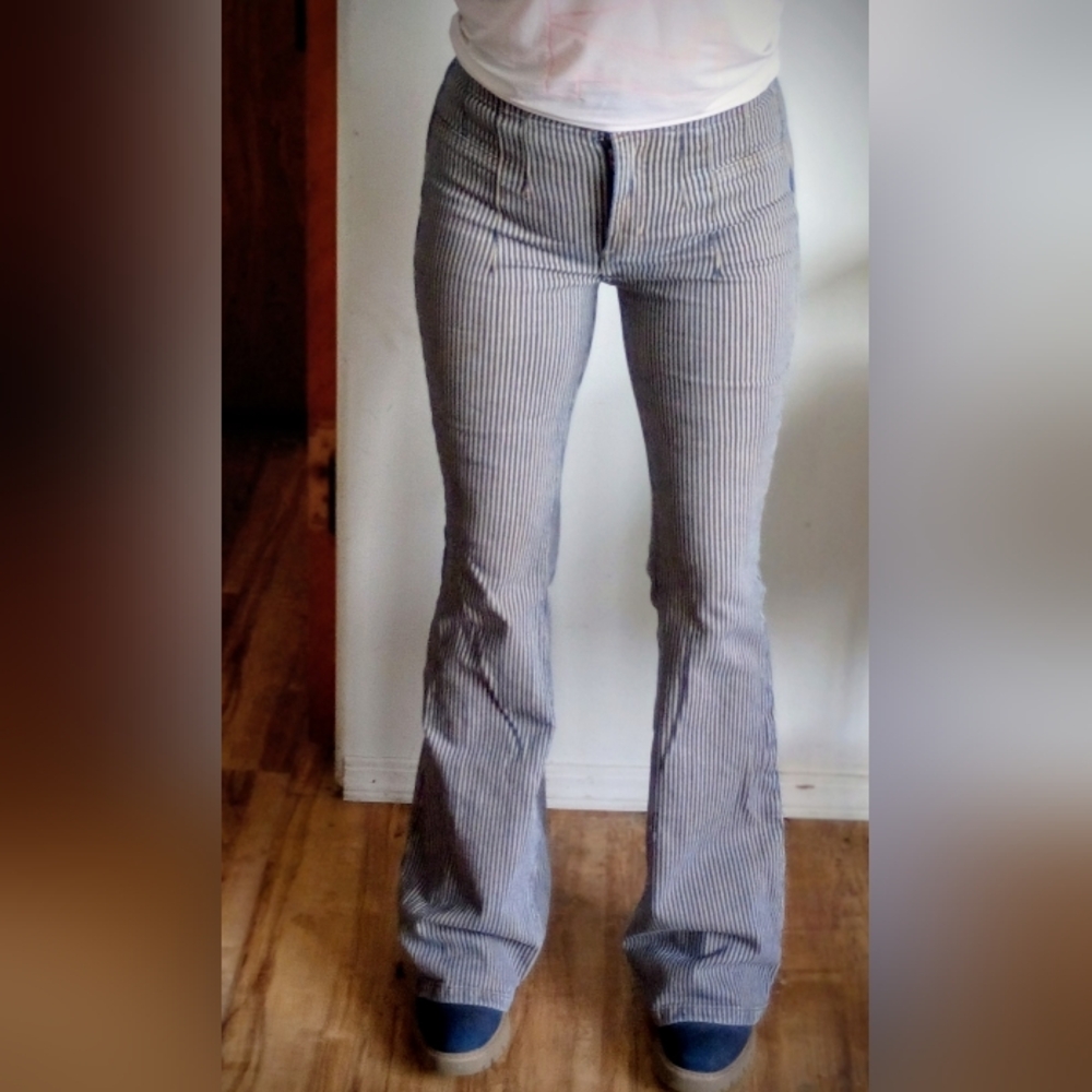 Free People Jayde Flare Jeans High rise Denim